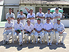 The Strollers Touring Squad to Mallorca 2005 back row (l-r): Boughey, Brown, Deavin, Smith, Gillies, Masters J front row (l-r): Marshall, Haines, Morgan (captain), Betts, Masters JJ, Richardson, Johnny the Irish Leprachaun (not pictured)