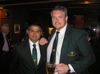 Little and large prepare for the evening's entertainment